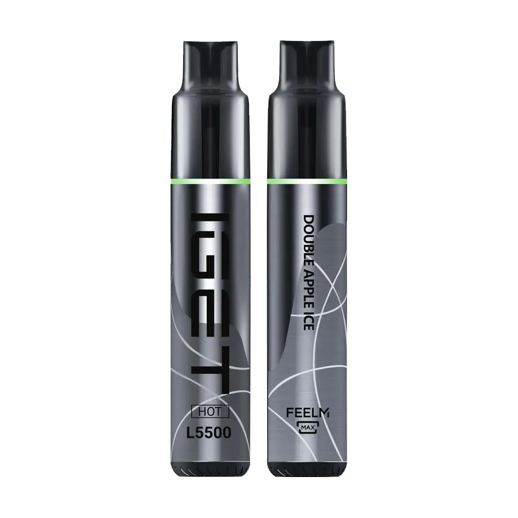 IGET HOT – DOUBLE APPLE ICE – 5500 PUFFS