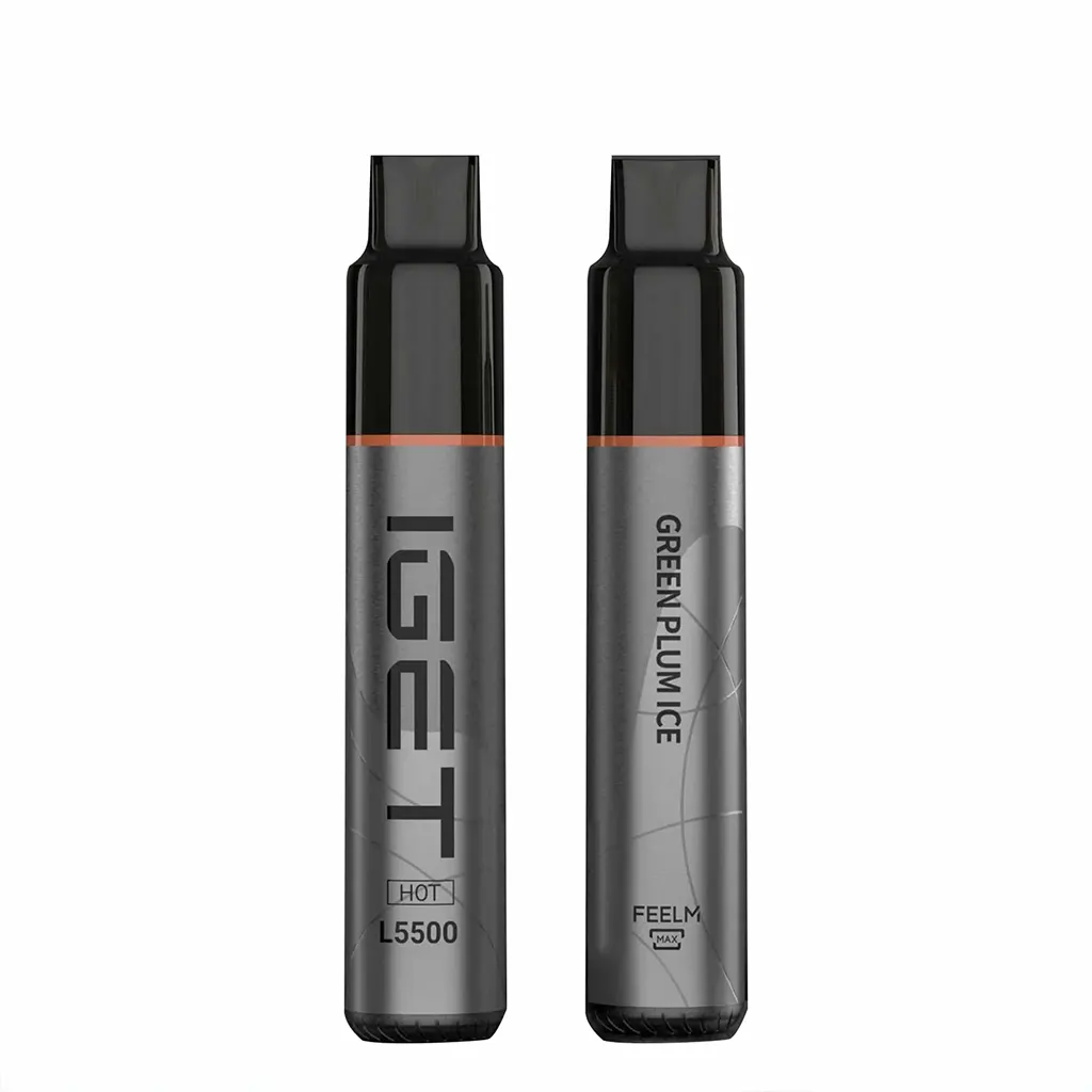 IGET HOT – GREEN PLUM ICE – 5500 PUFFS